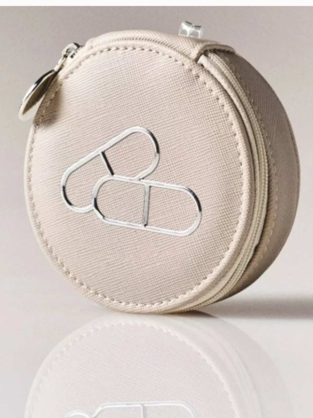 NWT Anthropologie Miamica Round Pill Case